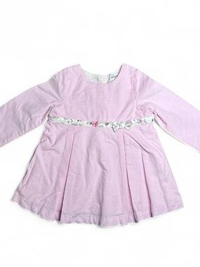 Vintage baby pink corduroy Dress